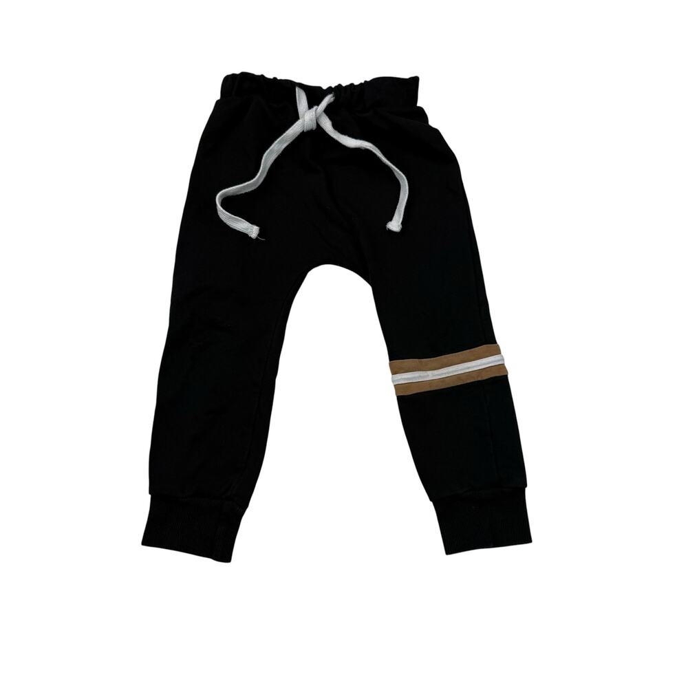 Olive + Scout Black Joggers Sweatpants, 3T